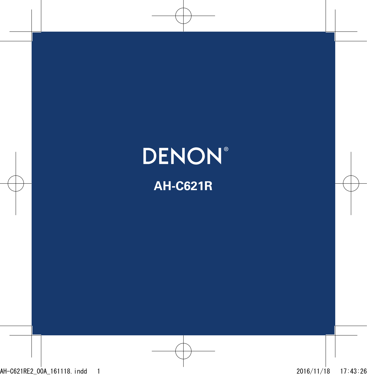 Denon AH-C621R operation manual