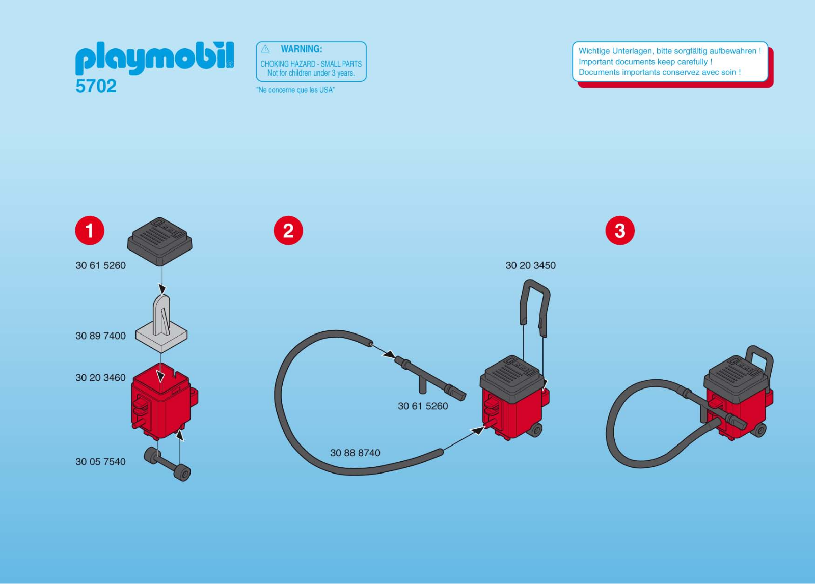 Playmobil 5702 Instructions