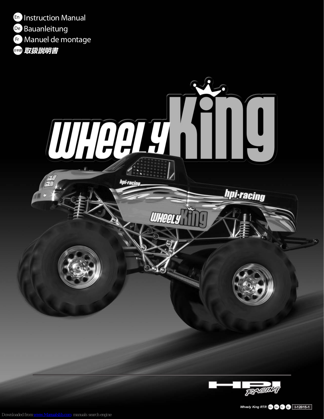 HPI Racing WHEELY KING Instruction Manual