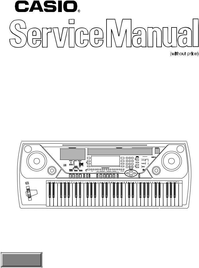 Casio CTK-711EX User Manual