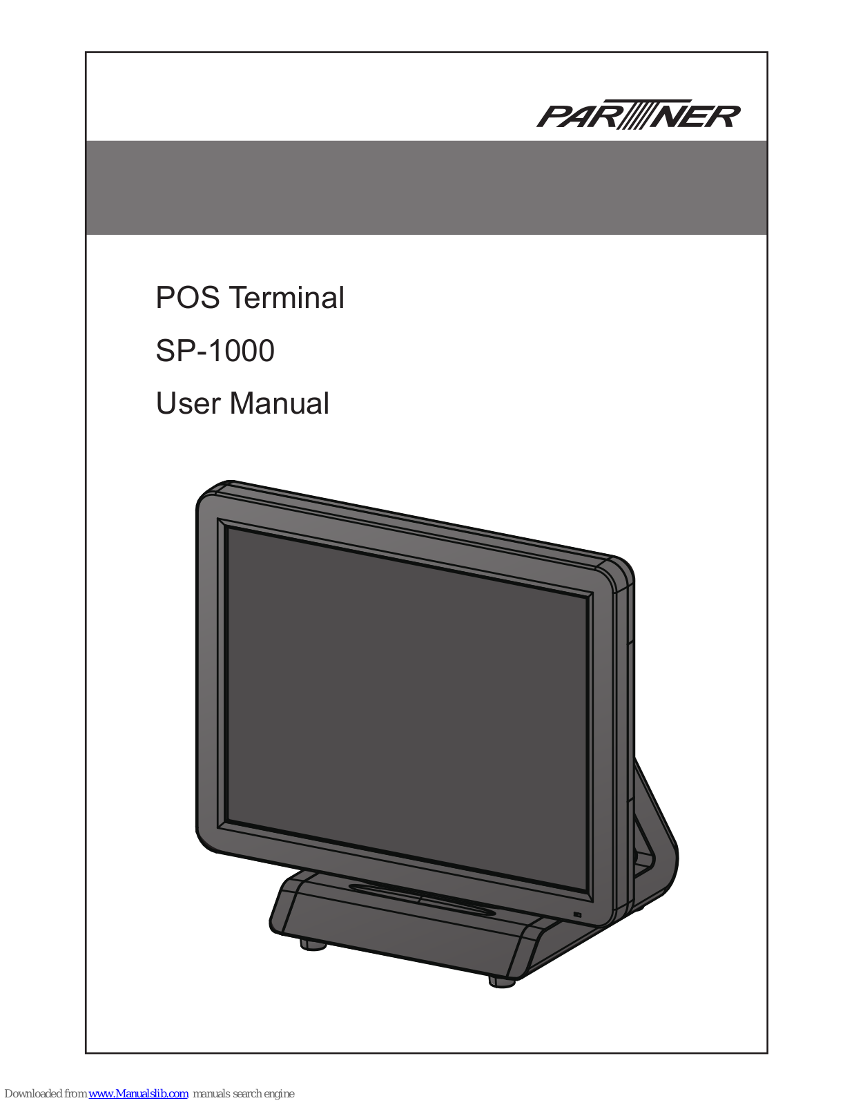 Partner SP-1000 User Manual