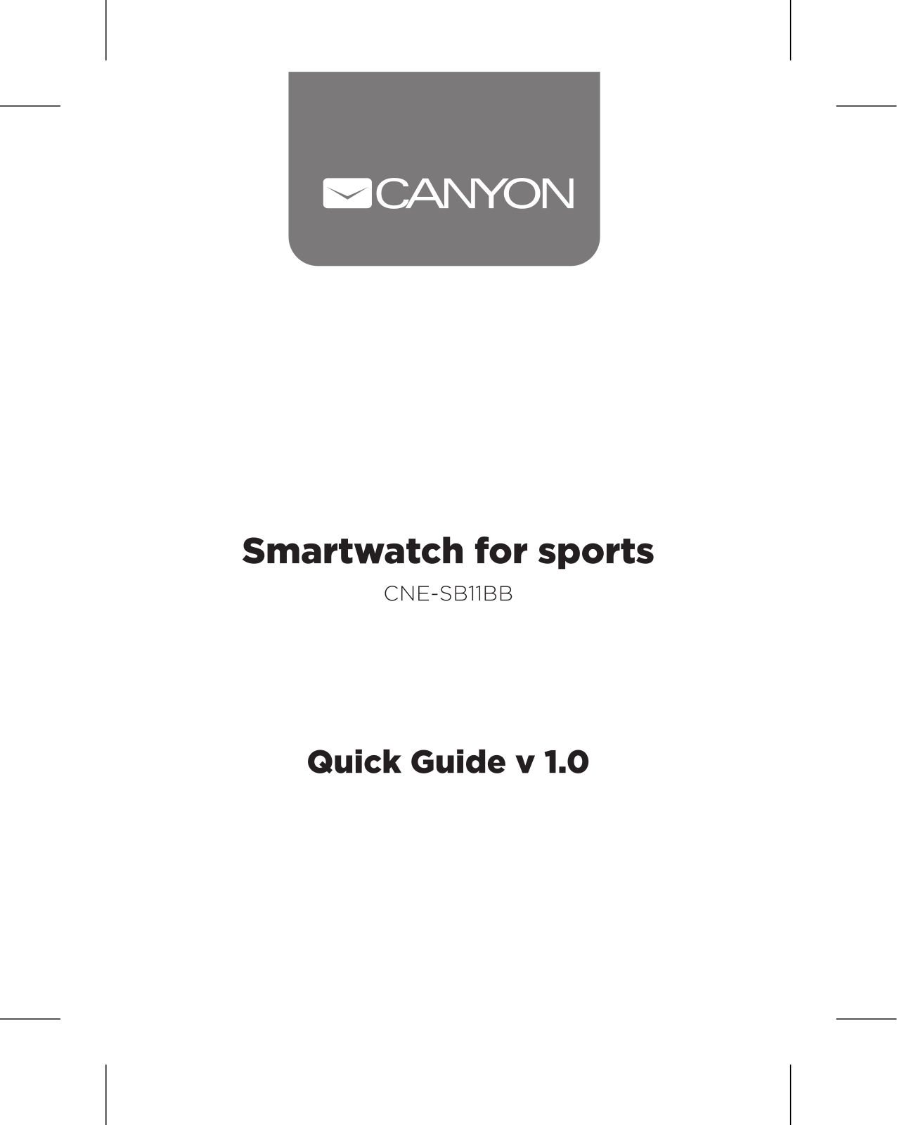 Canyon CNE-SB11BB User Manual
