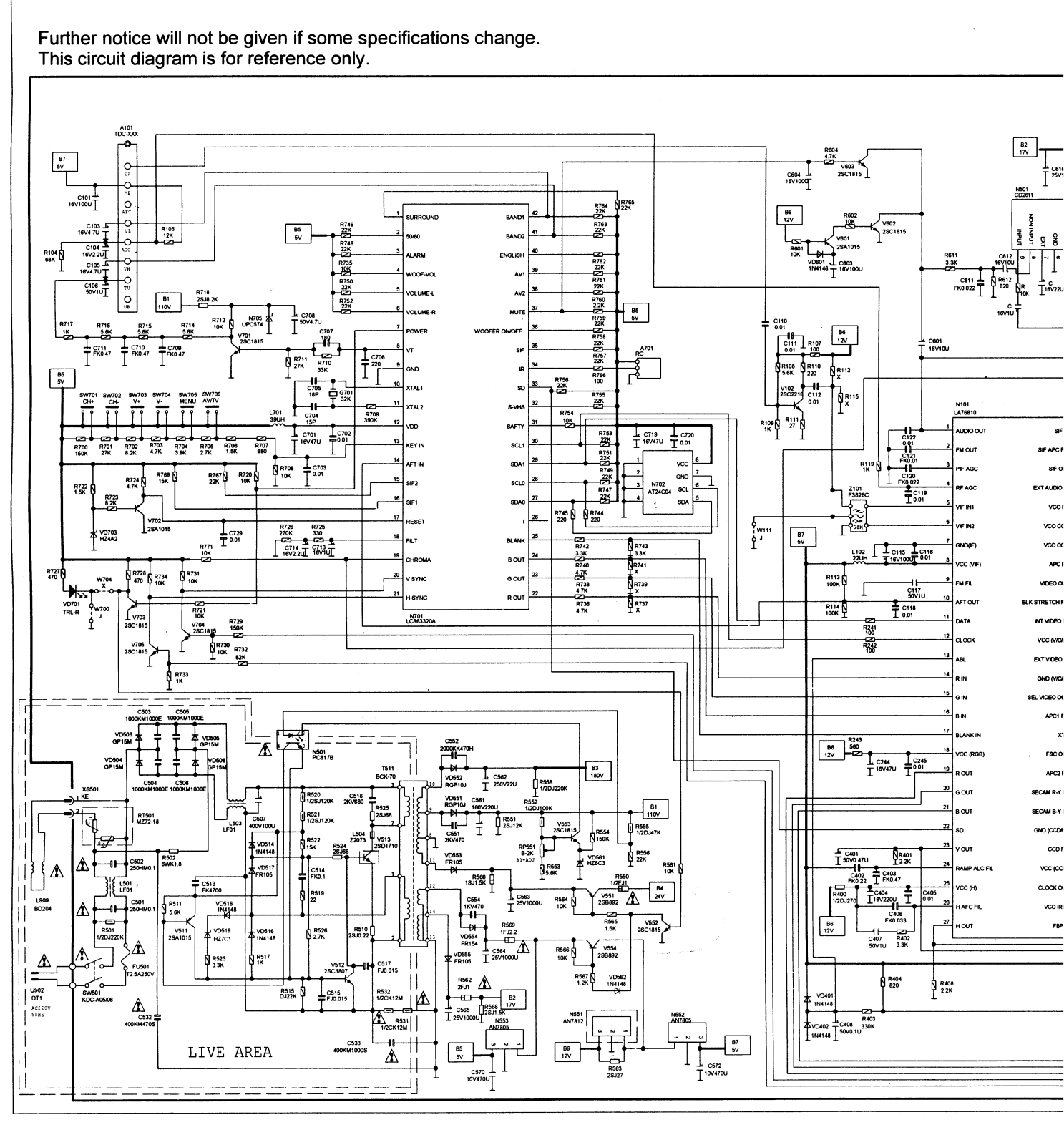 Erisson 2109 Schematics