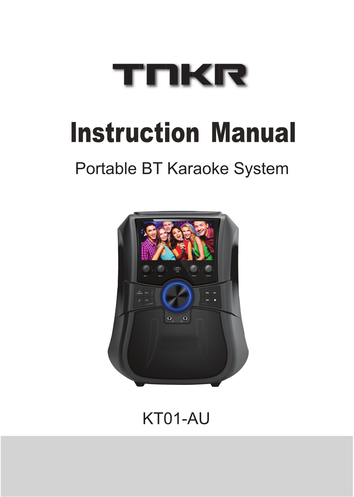 TNKR KT01-AU Instruction Manual