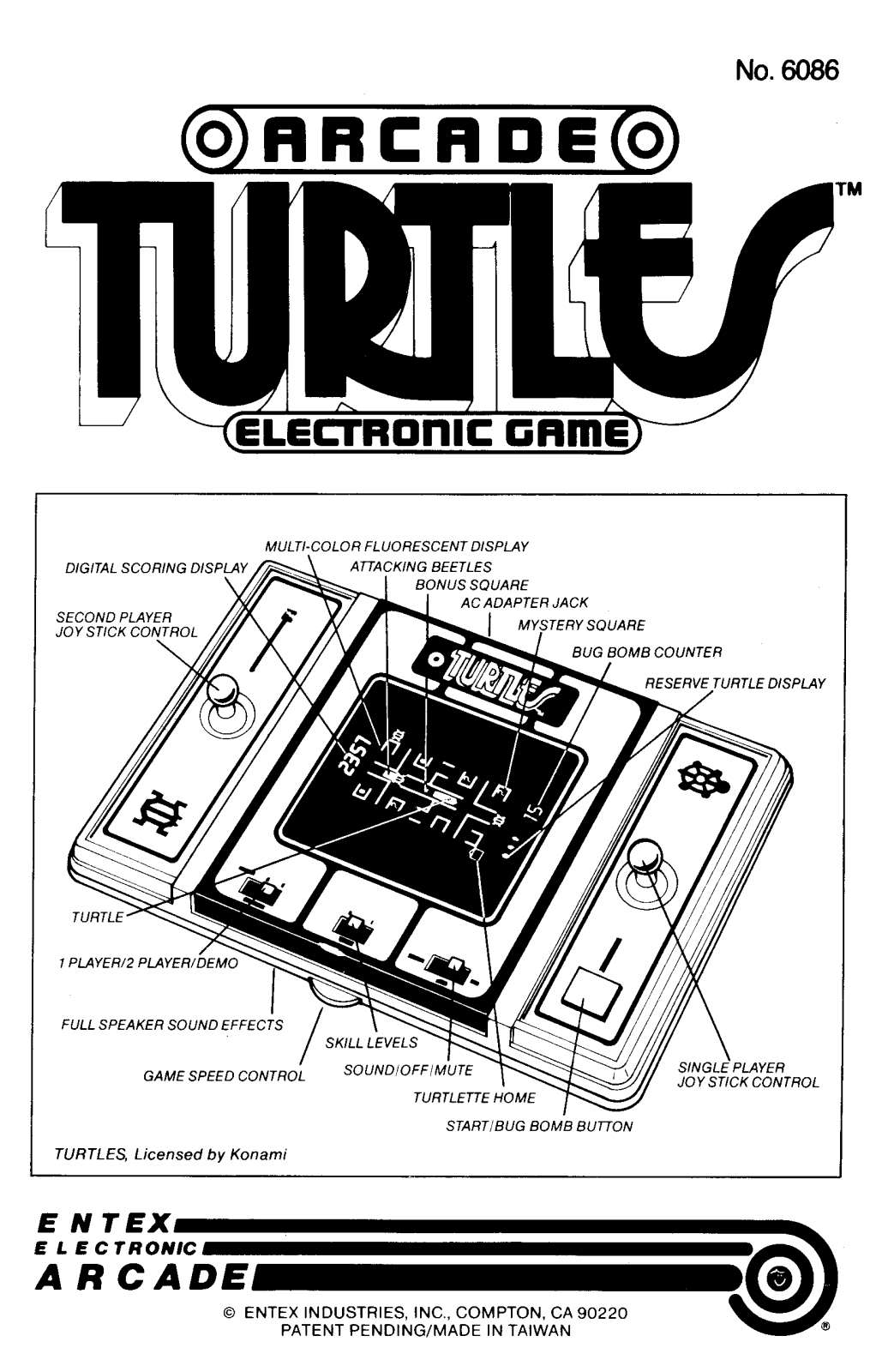 Entex Turtles User Guide - ManualMachine.com