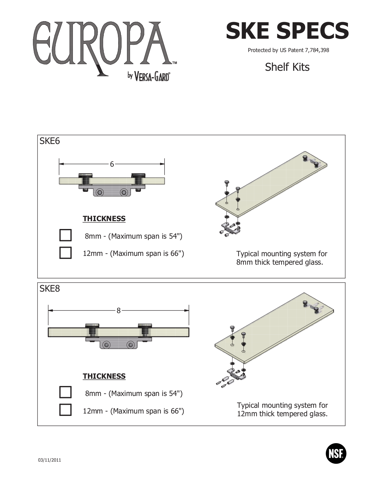 Atlas Metal SKE8 User Manual