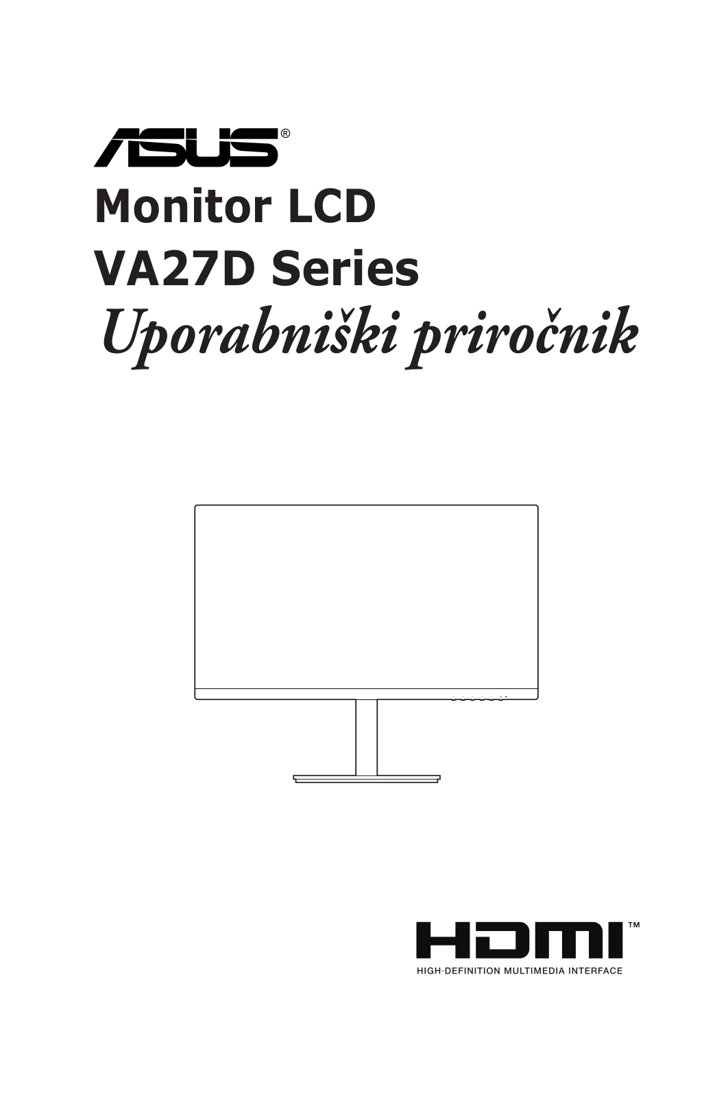 Asus VA27DQSB-W, VA27DQSB User’s Manual