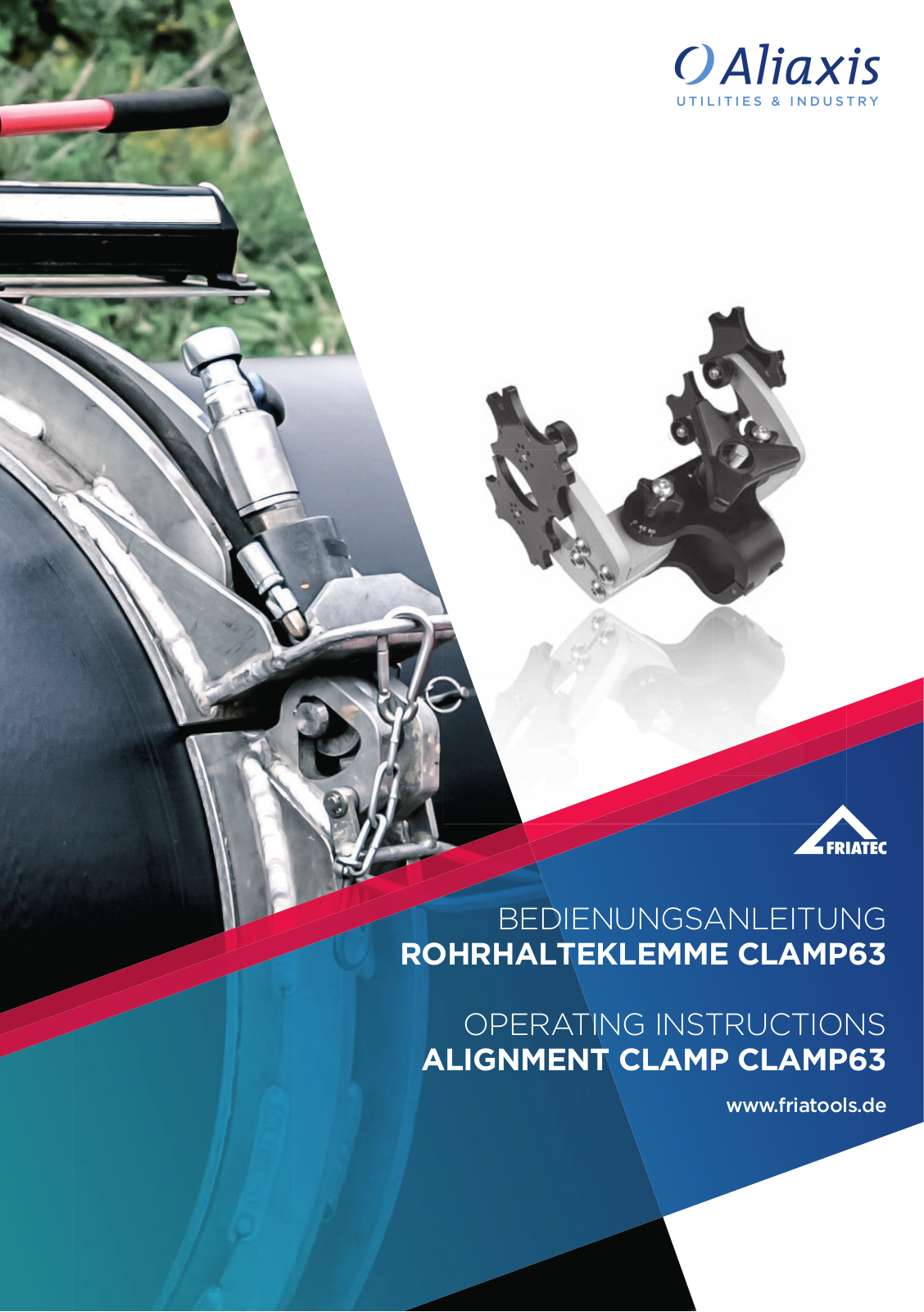 FRIATEC Aliaxis CLAMP63 Operating Instructions Manual