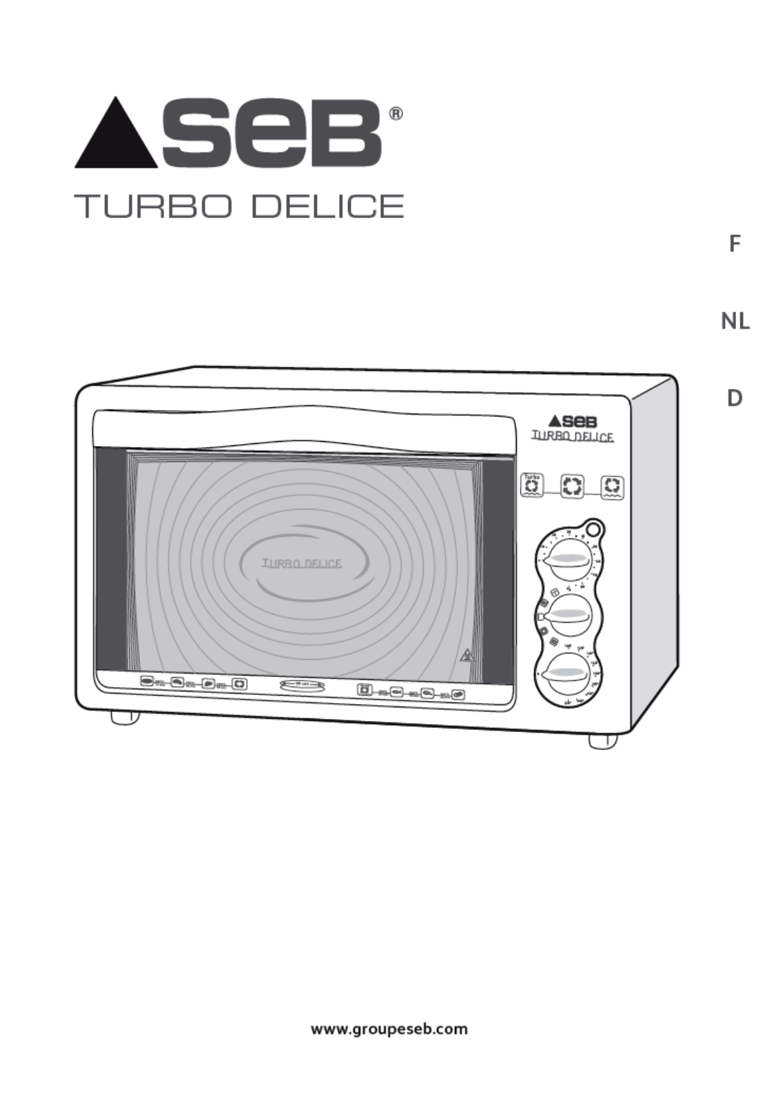 SEB TURBO DELICE User Manual