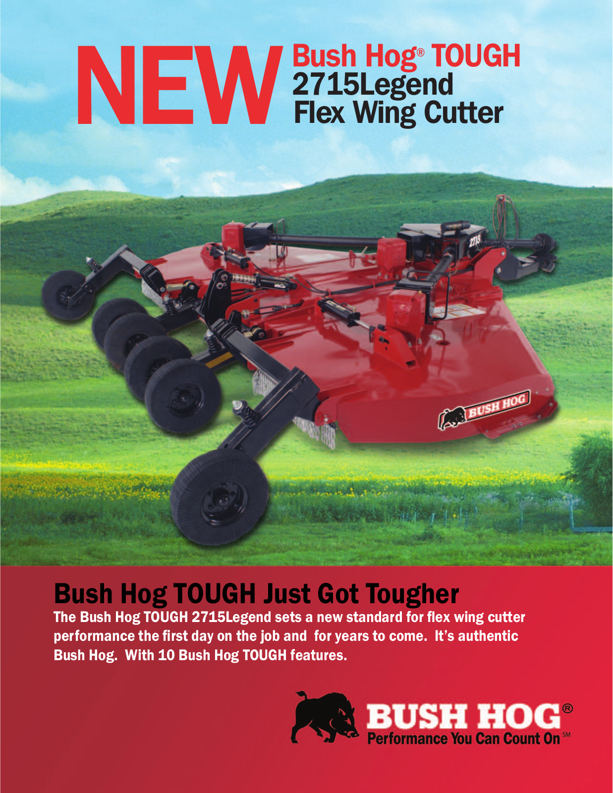 Bush Hog TOUGH 2715 User Manual