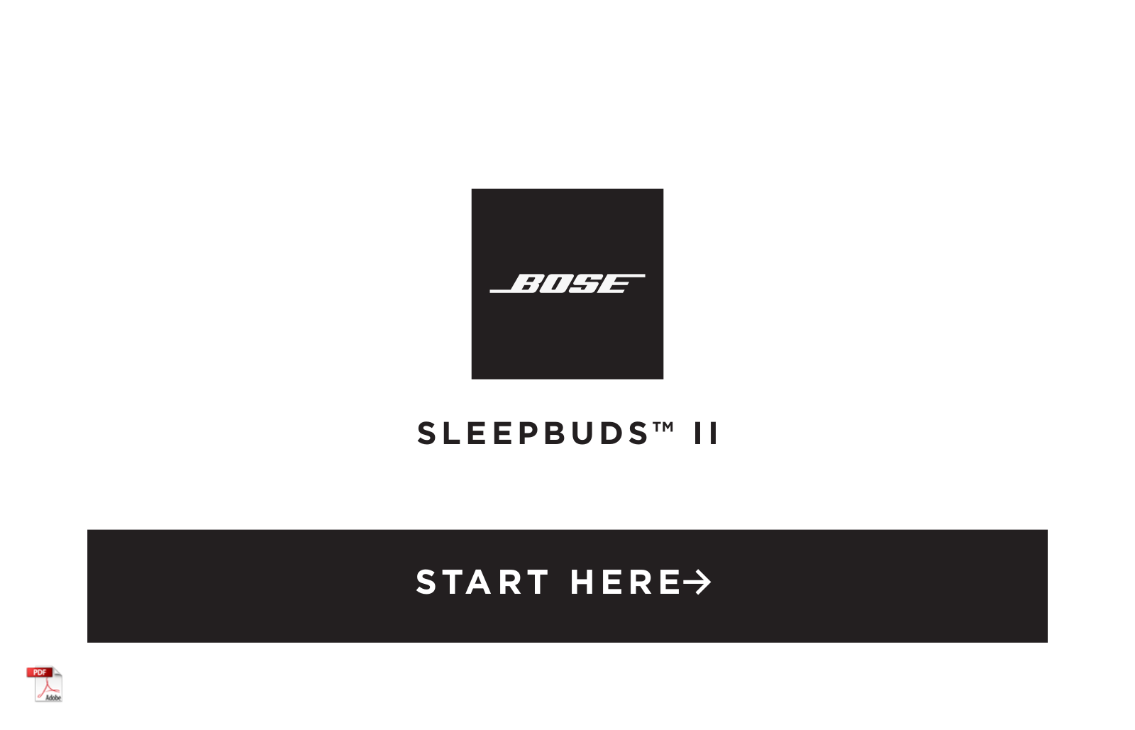 Bose SLEEPBUDS II User Manual