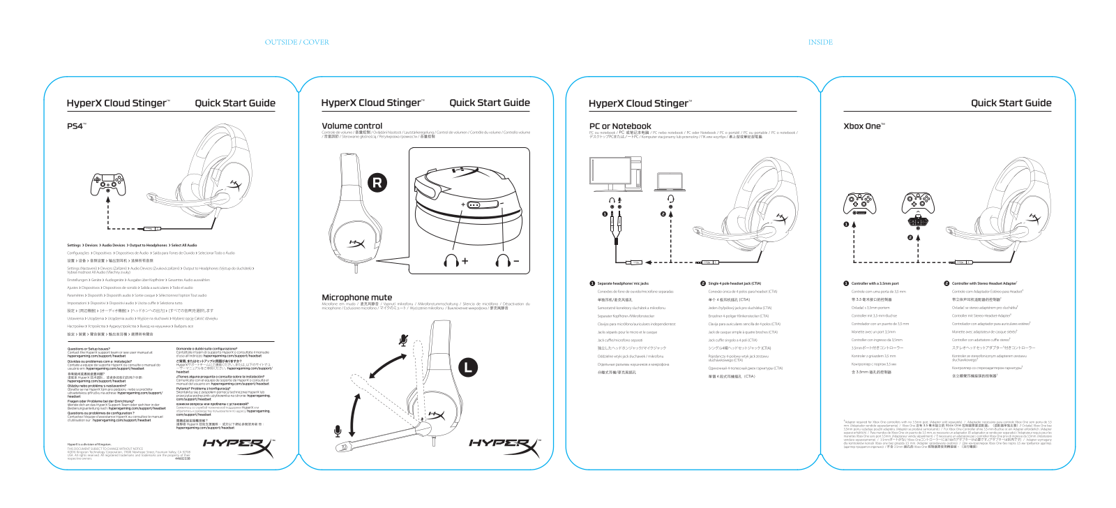 Hyperx HX-HSCS-BK/EE User Manual