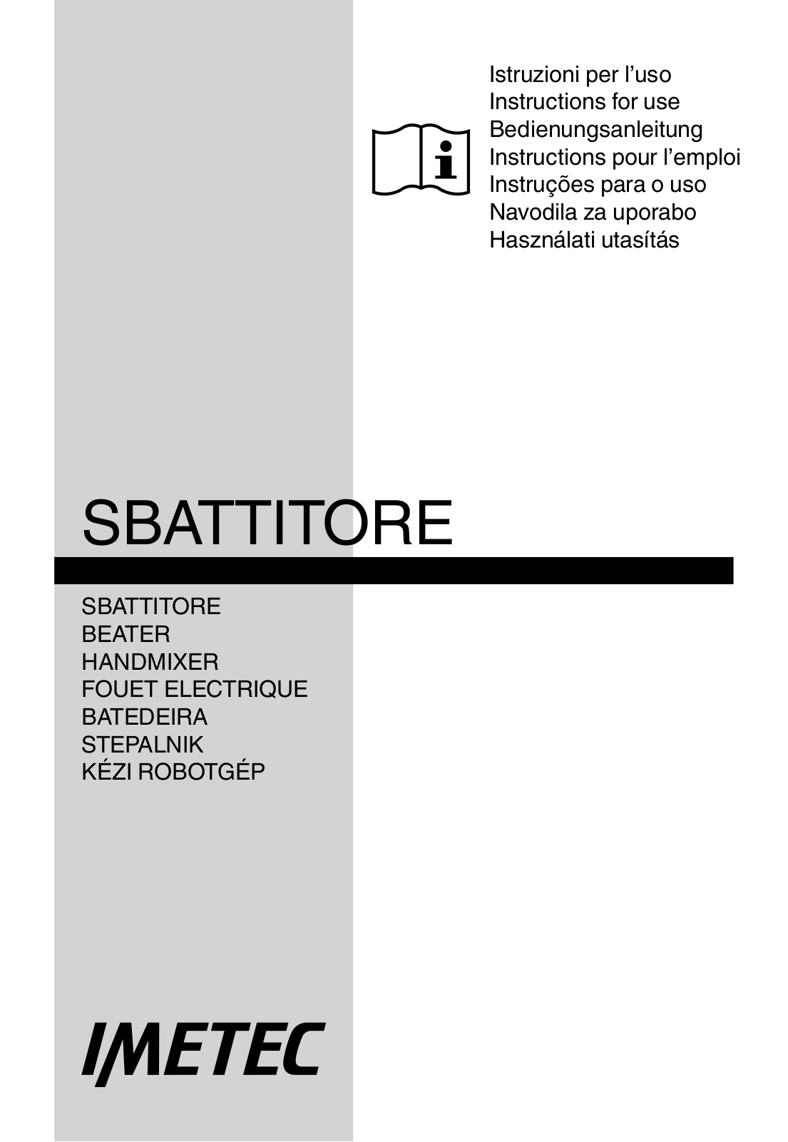 Imetec ECO ST User Manual