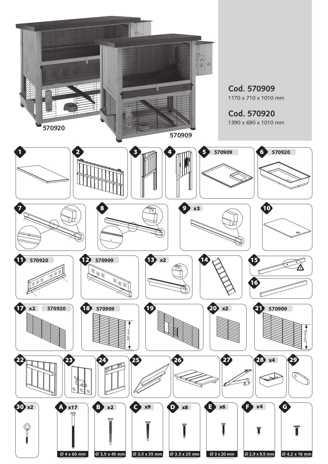 Ferplast Ranch 100 User Manual