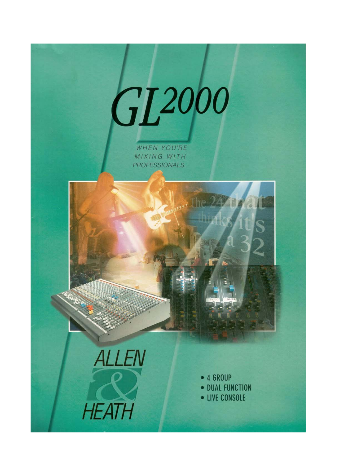 Allen & Heath GL2000-424 Allen & Heath GL2000 Brochure