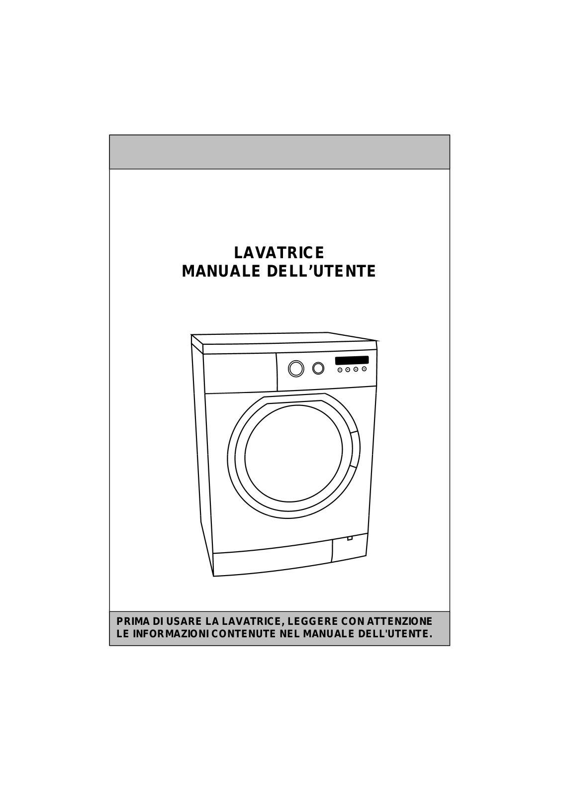 Smeg AWM107MPS User Manual