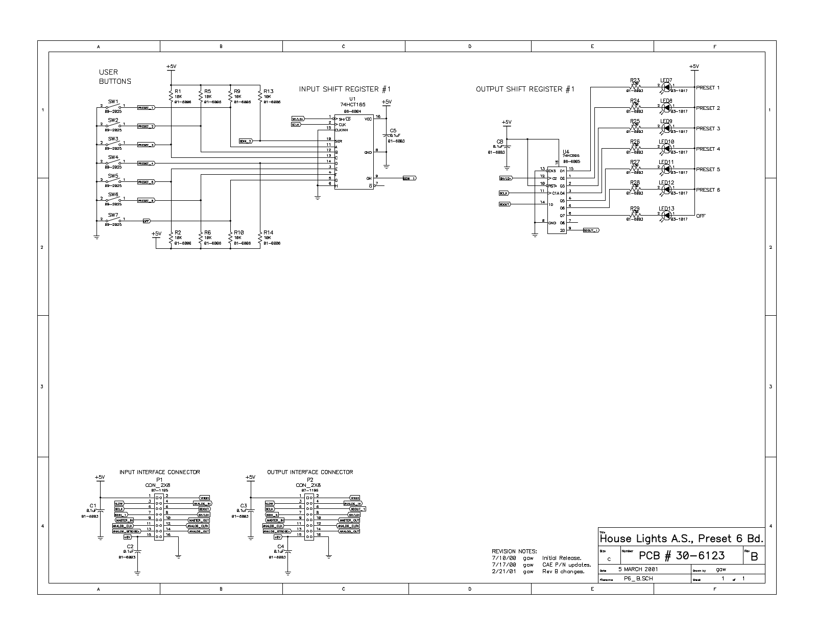 House PCB 30-6123 Schematic - ManualMachine.com