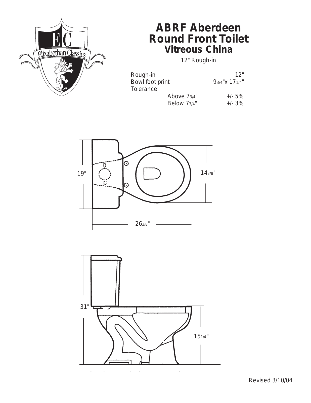 Factory Direct Hardware ECABRF Aberdeen User Manual