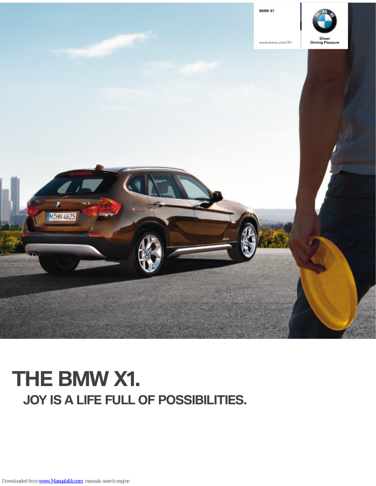 BMW X1 - PRODUCT CATALOGUE, X1 - BROCHURE 2009 Product Catalog