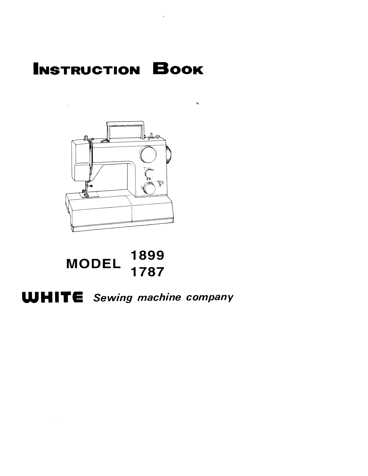 White 1899, 1781 User Manual - ManualMachine.com