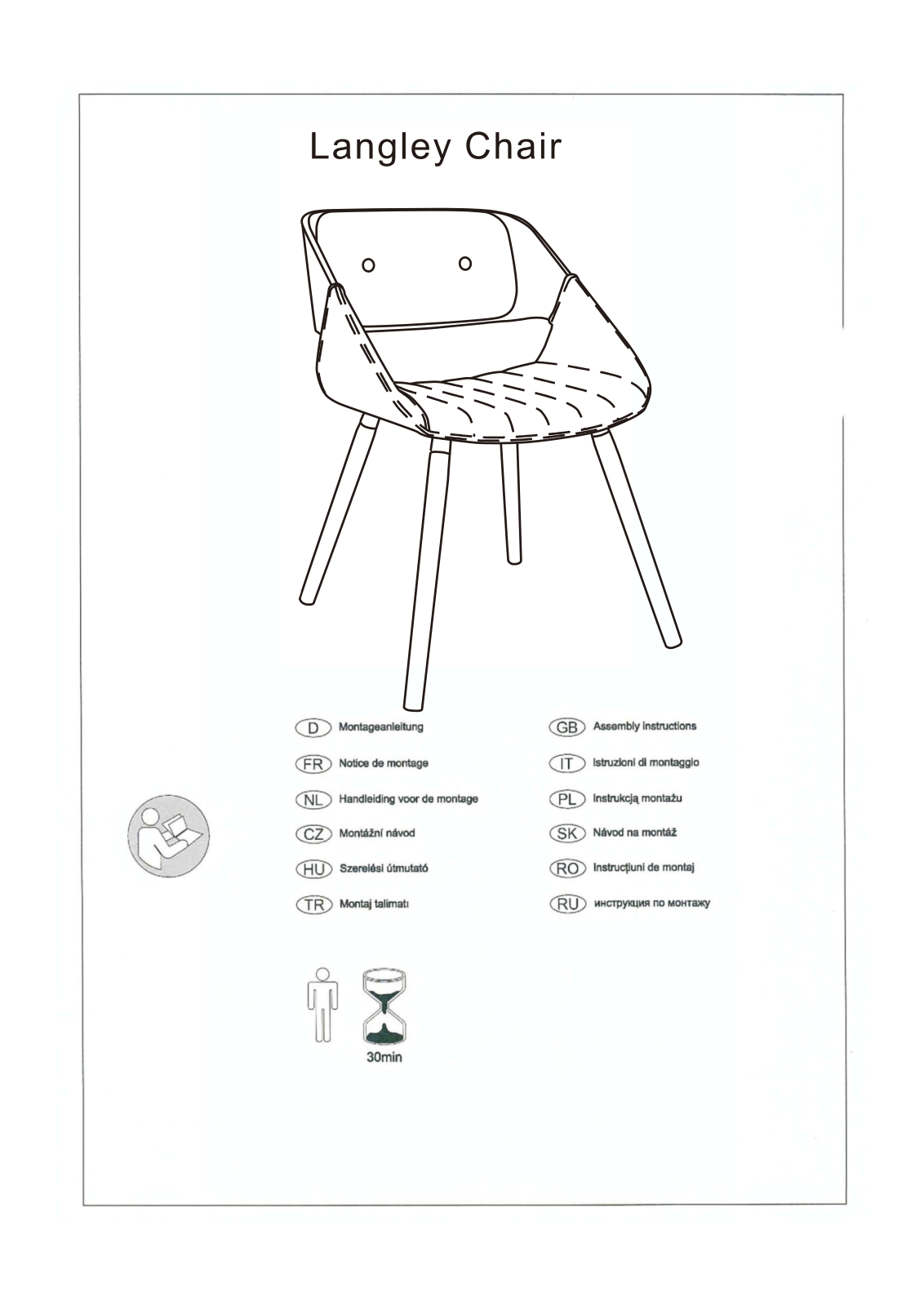 Home affaire Langley Assembly instructions