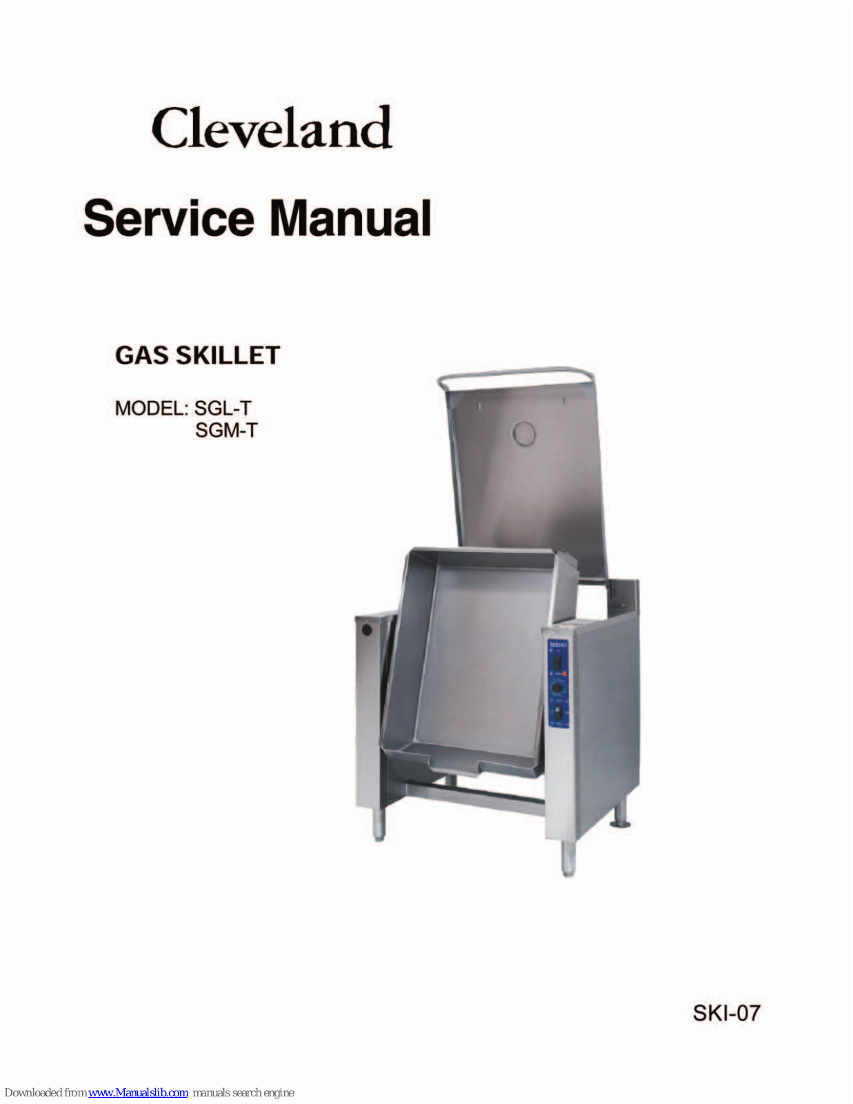 Cleveland SGM-T Service Manual