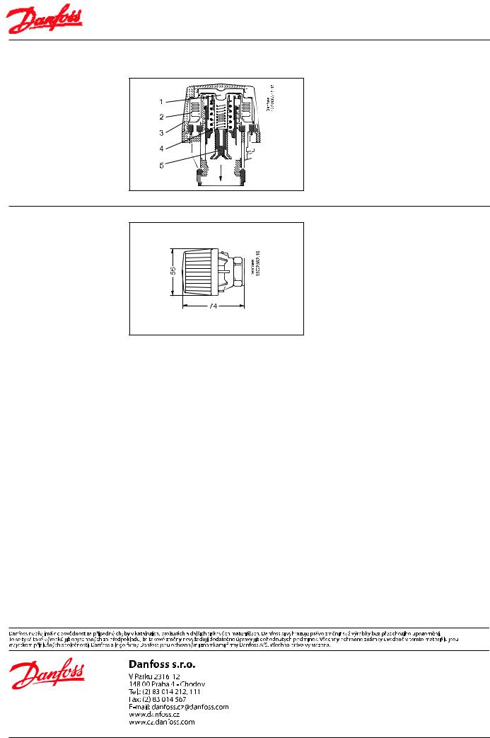 Danfoss RTD 10-25 Data sheet