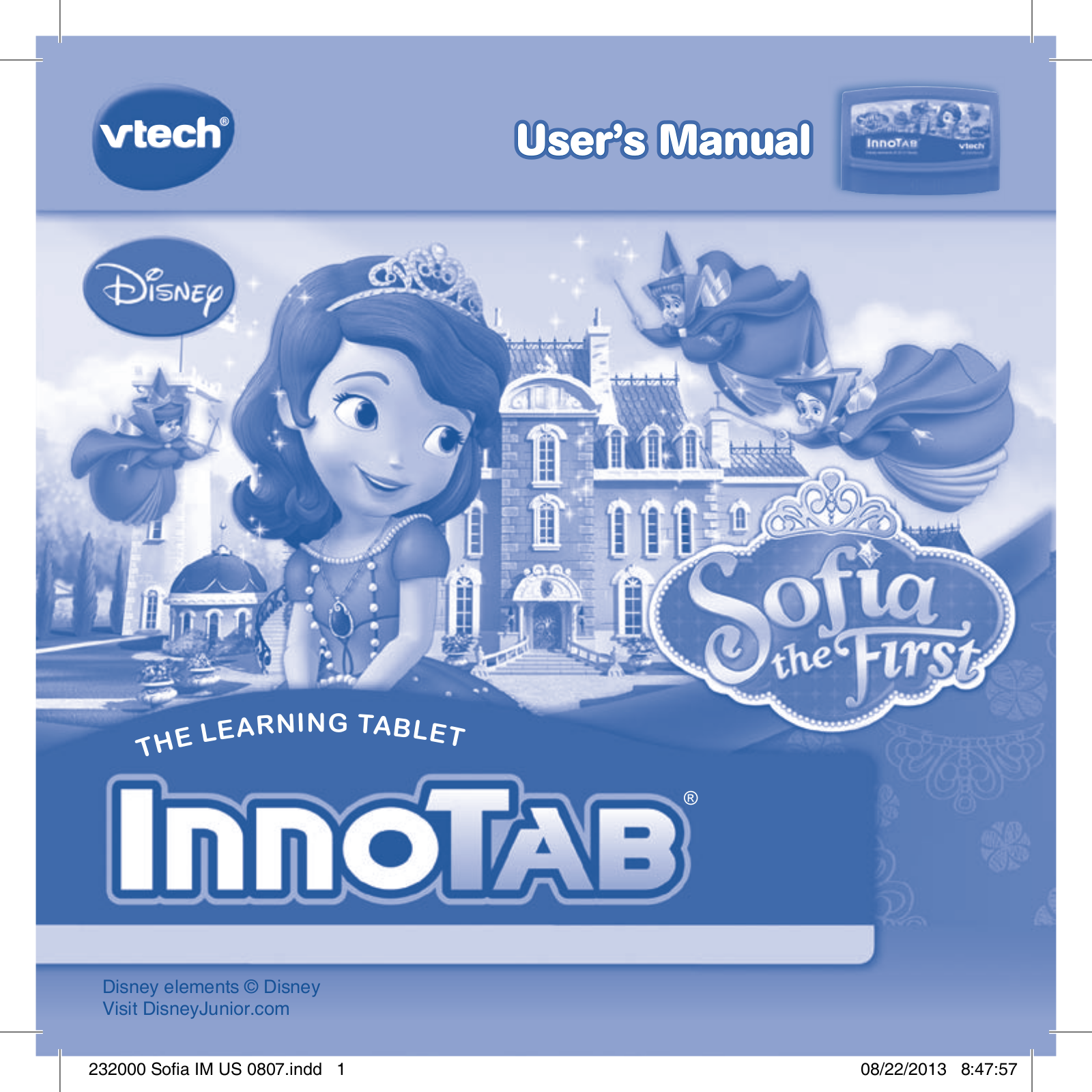 VTech Sofia the First Owner's Manual