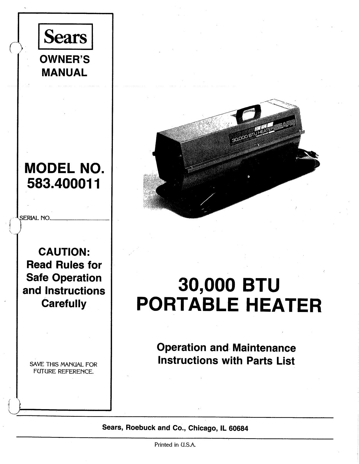 Desa Tech 400011 Owner's Manual