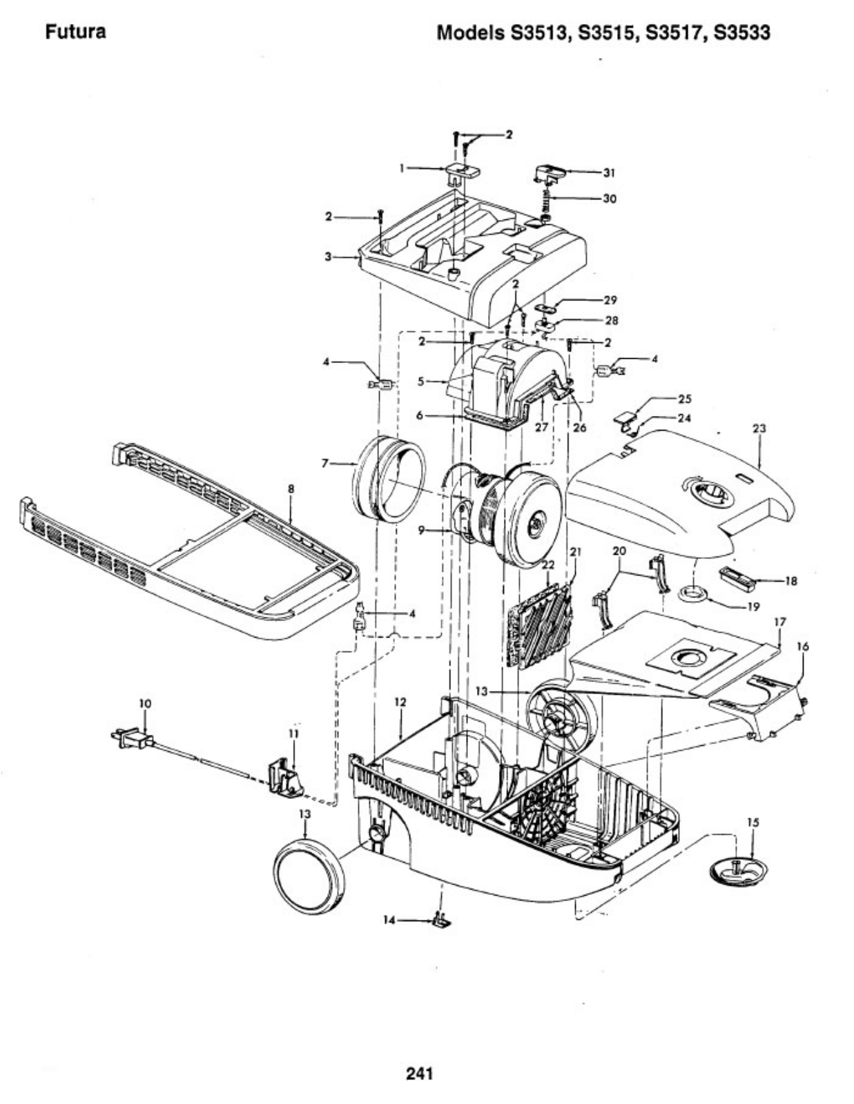 Hoover S3515, S3533, S3517, S3513 Owner's Manual