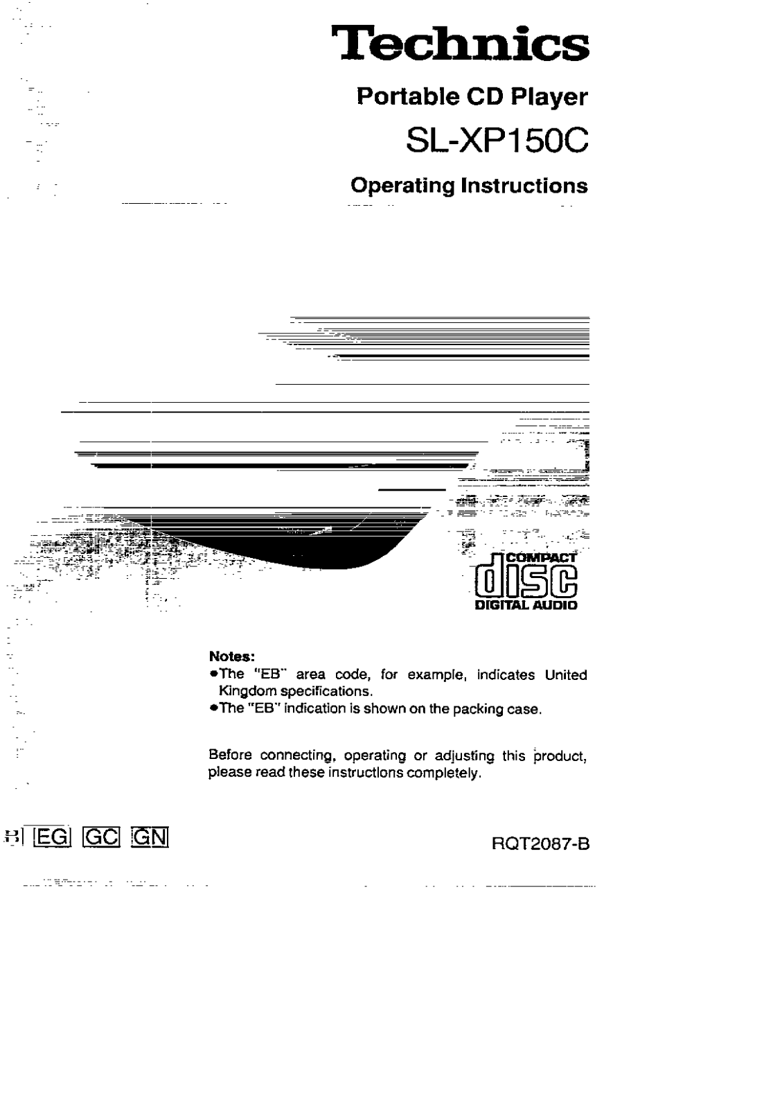 Panasonic SL-XP150C User Manual