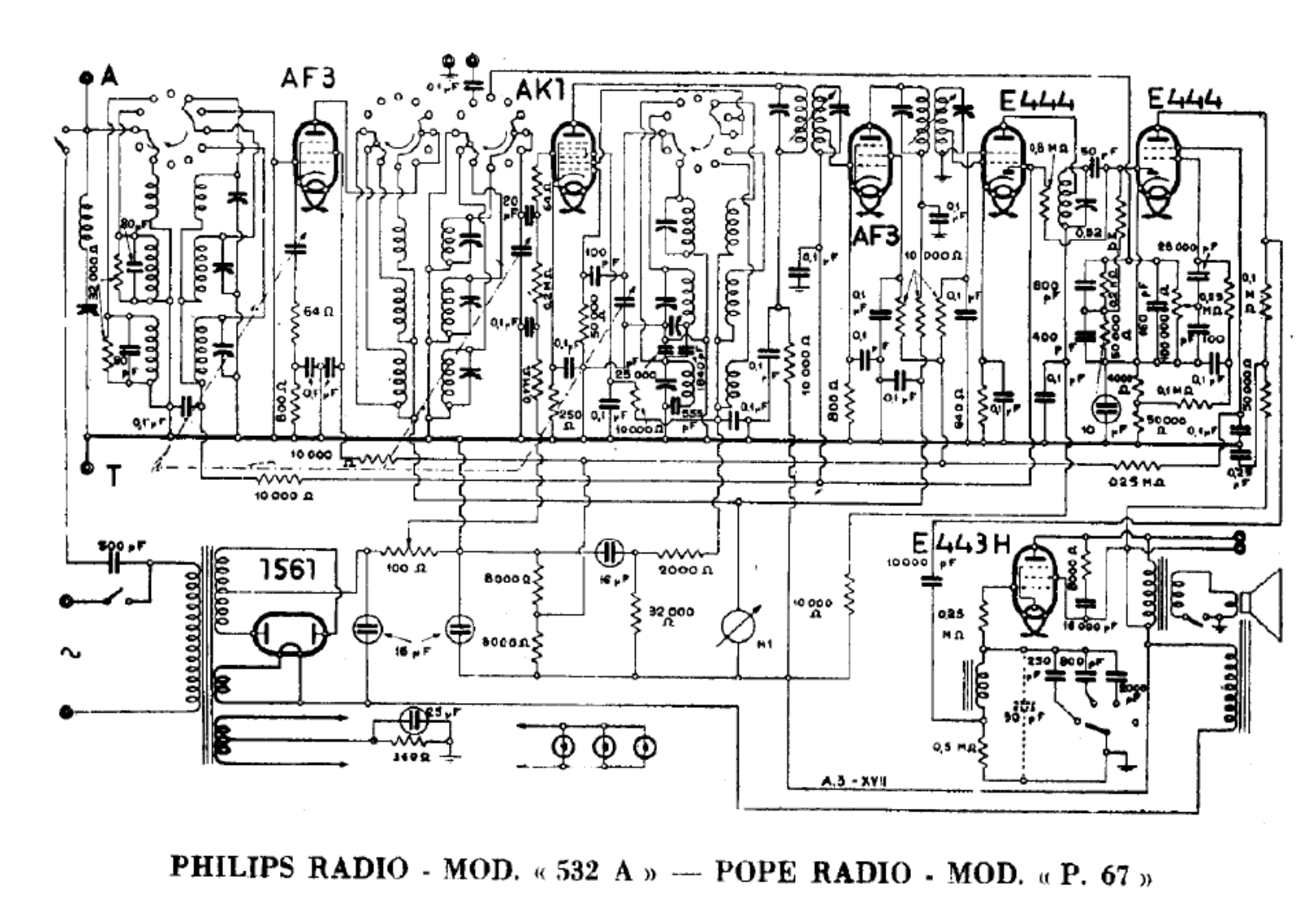 Pope Radio p67 schematic - ManualMachine.com