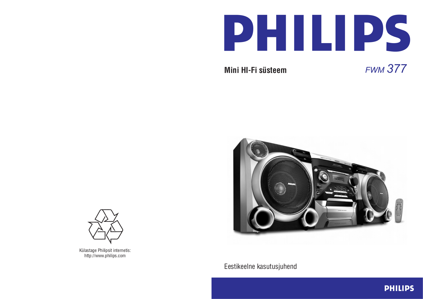 Philips FWM377/12 User guide - ManualMachine.com