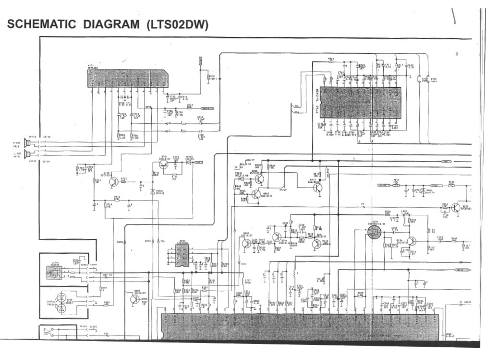 Telefunken TTV293D Schematic