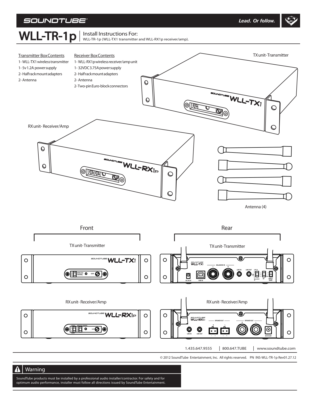 Hansong HSWLLR, HSWLLT User Manual