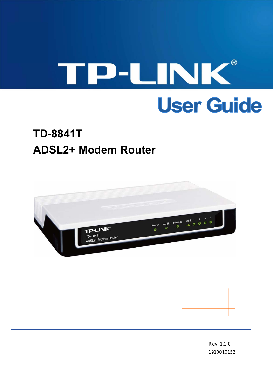 Tp-link TD-8841TB User Manual