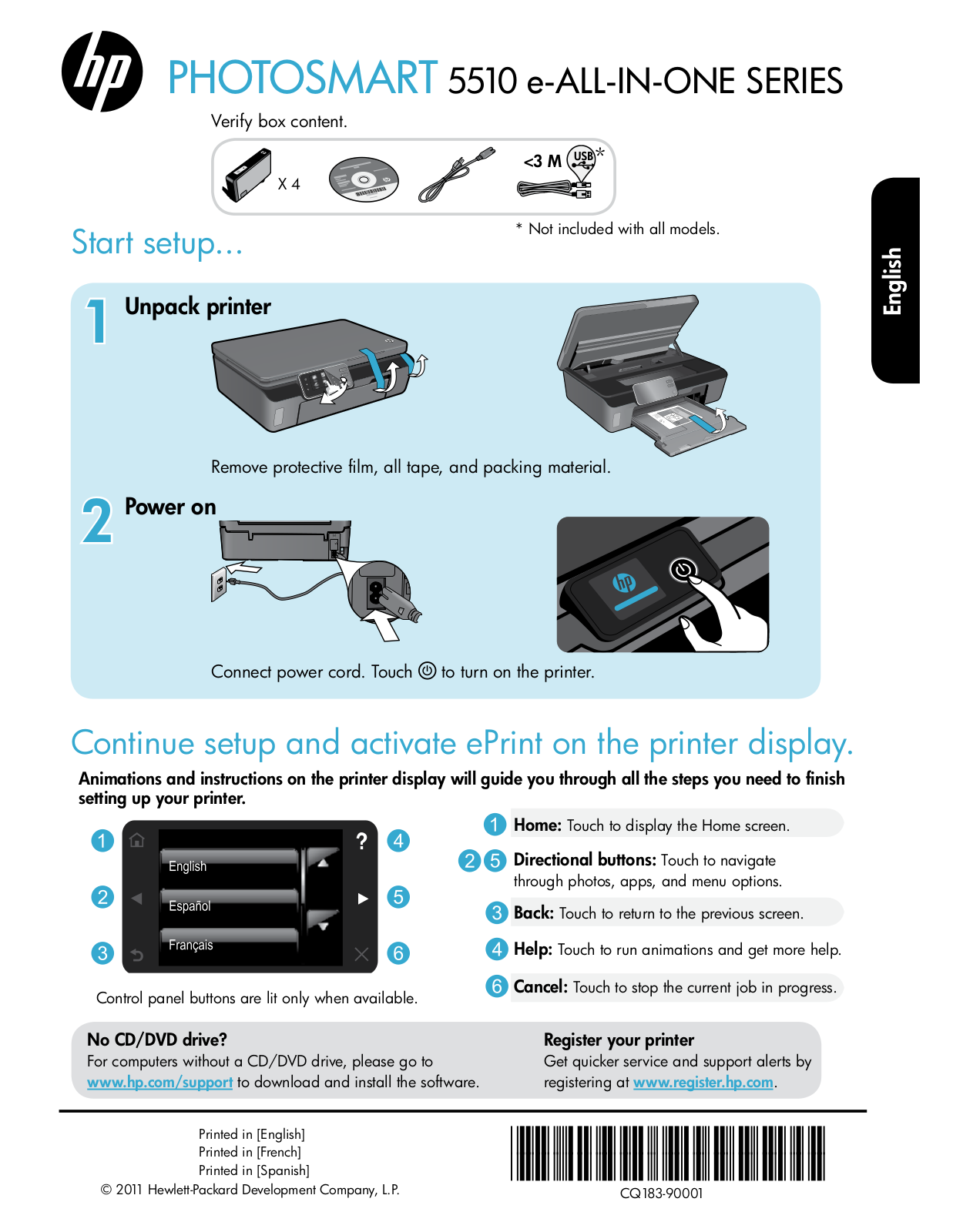 HP Photosmart 5514 User Manual