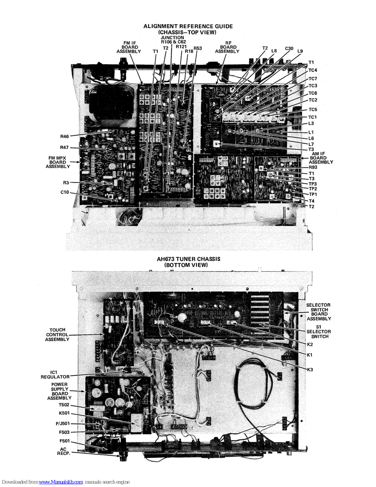 Philips AH 673 - alignment, 673 User Manual