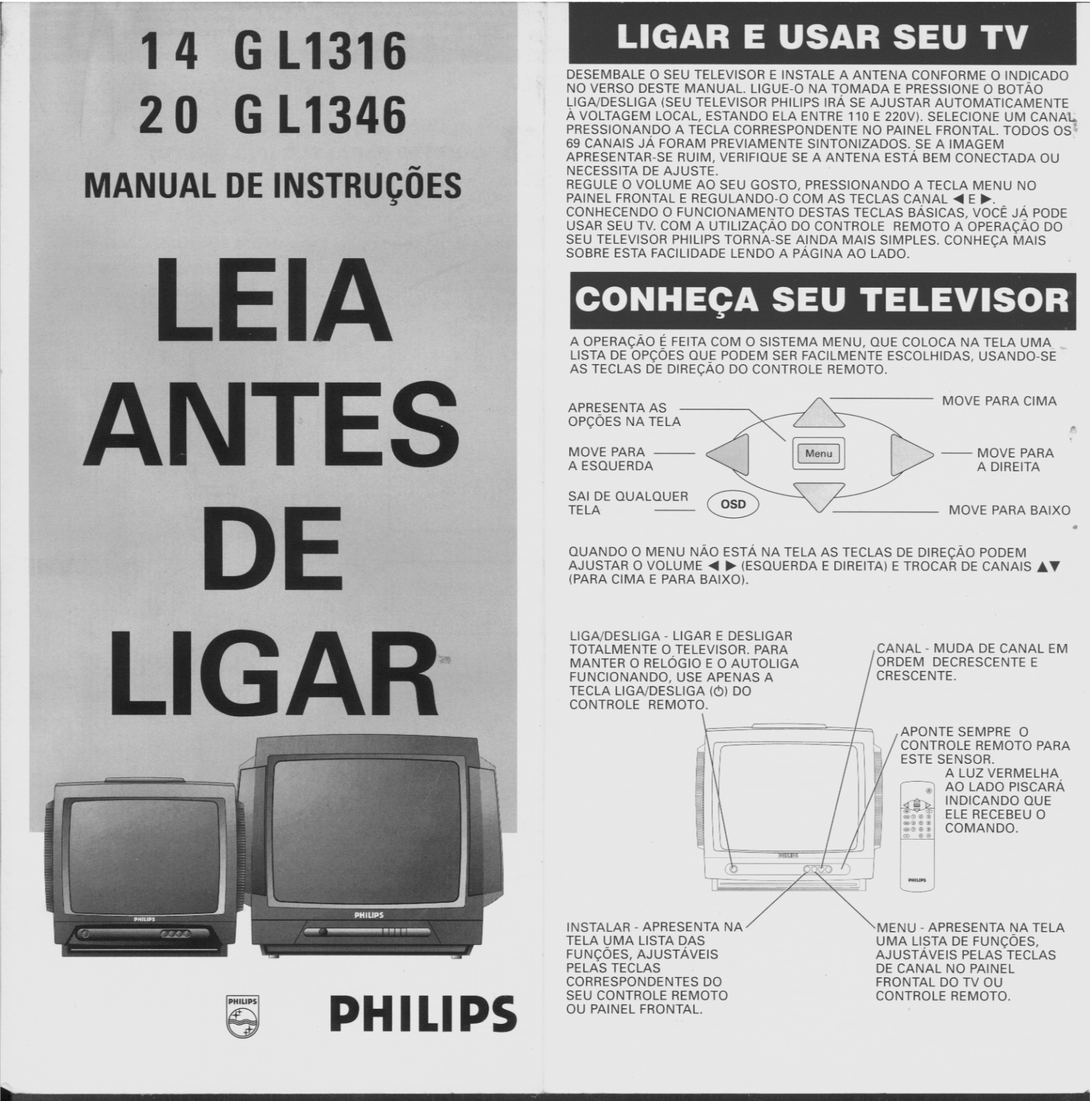 Philips 20GL1346/78R User Manual