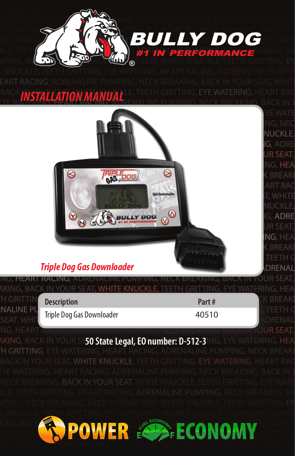 Bully Dog Triple Dog Gas Downloader User Manual