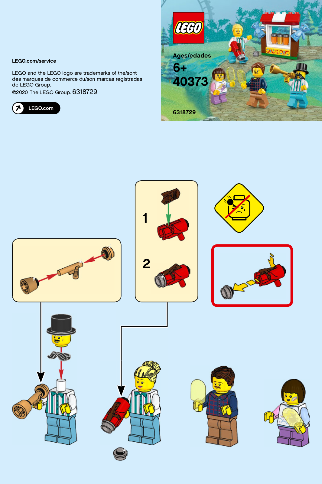 LEGO 40373 Instructions