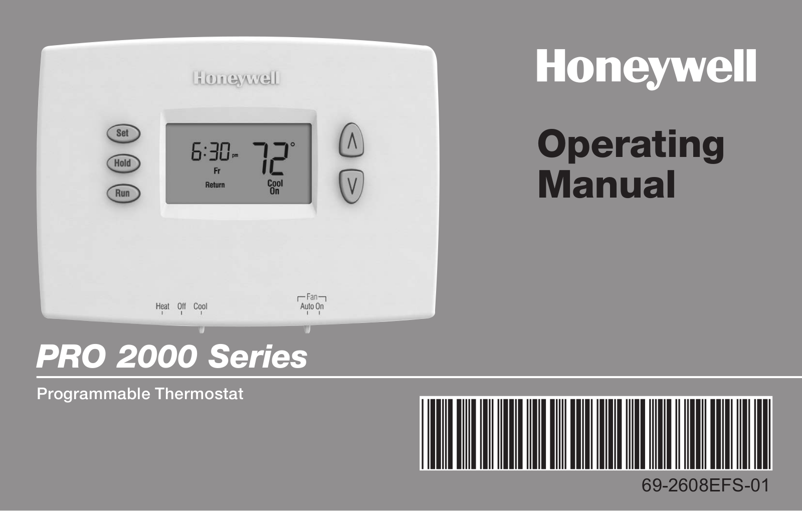 Honeywell PRO 2000 User Manual