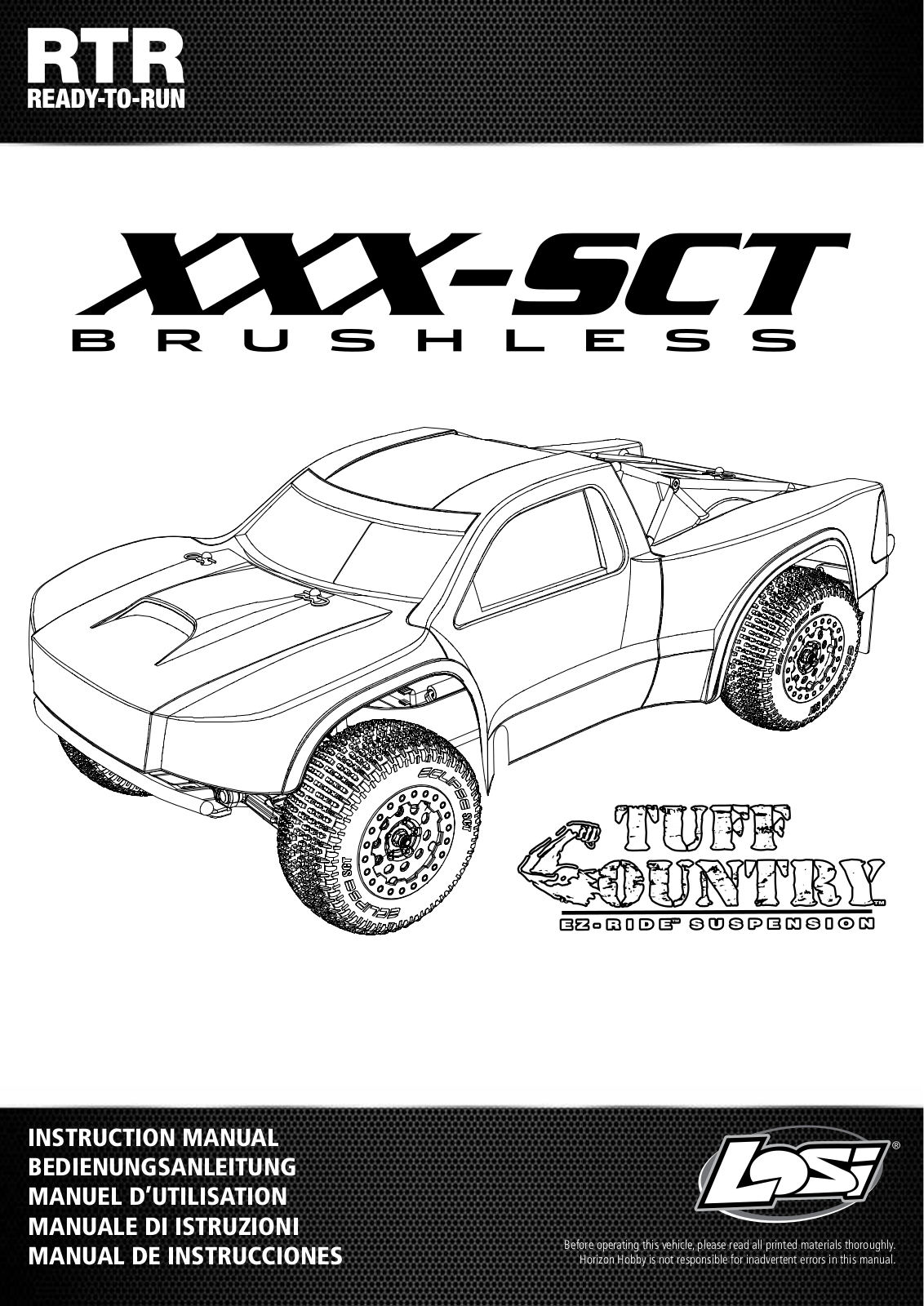 Losi LOSB0115 User Manual