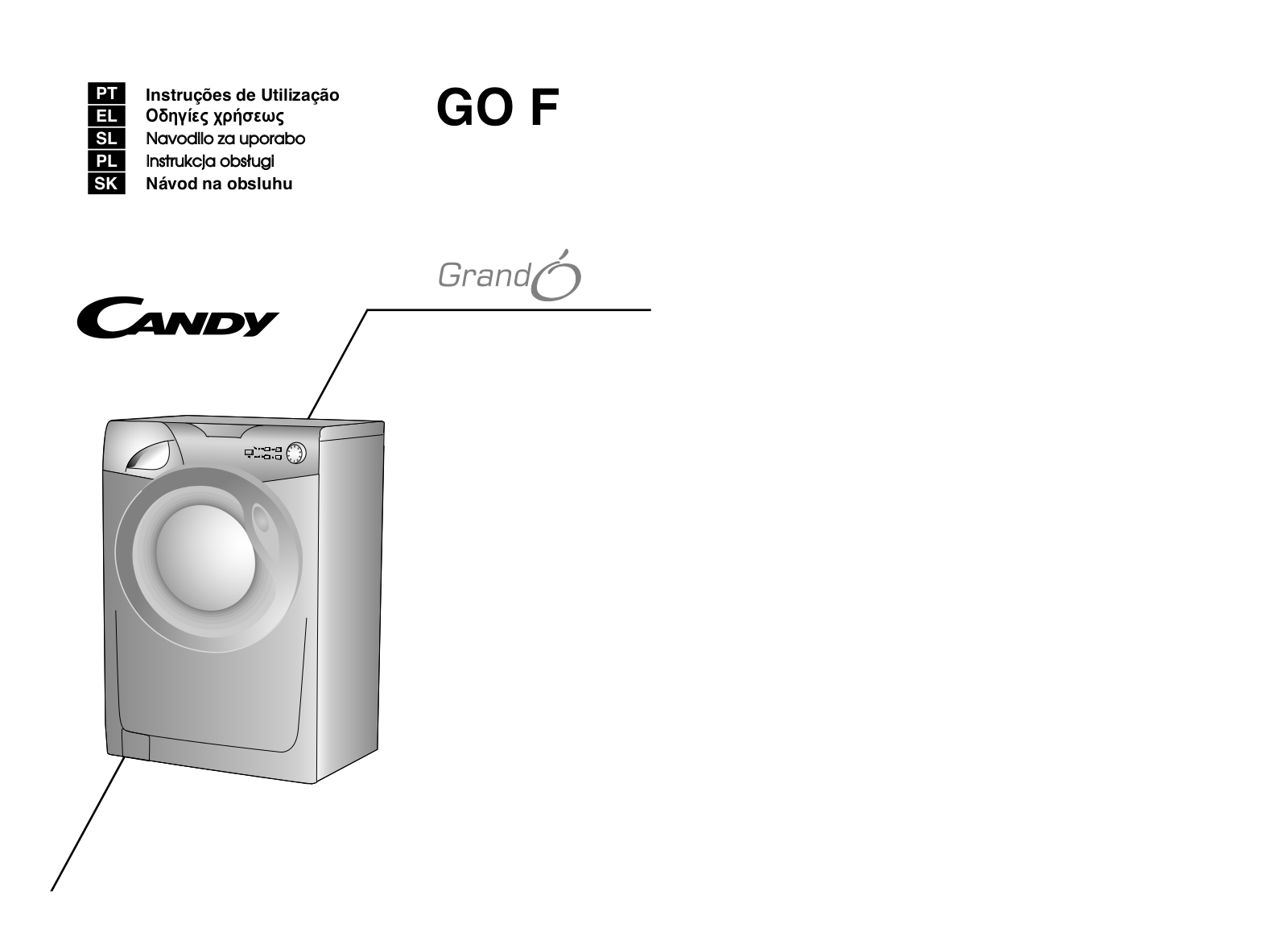 Candy GO F126 User Manual