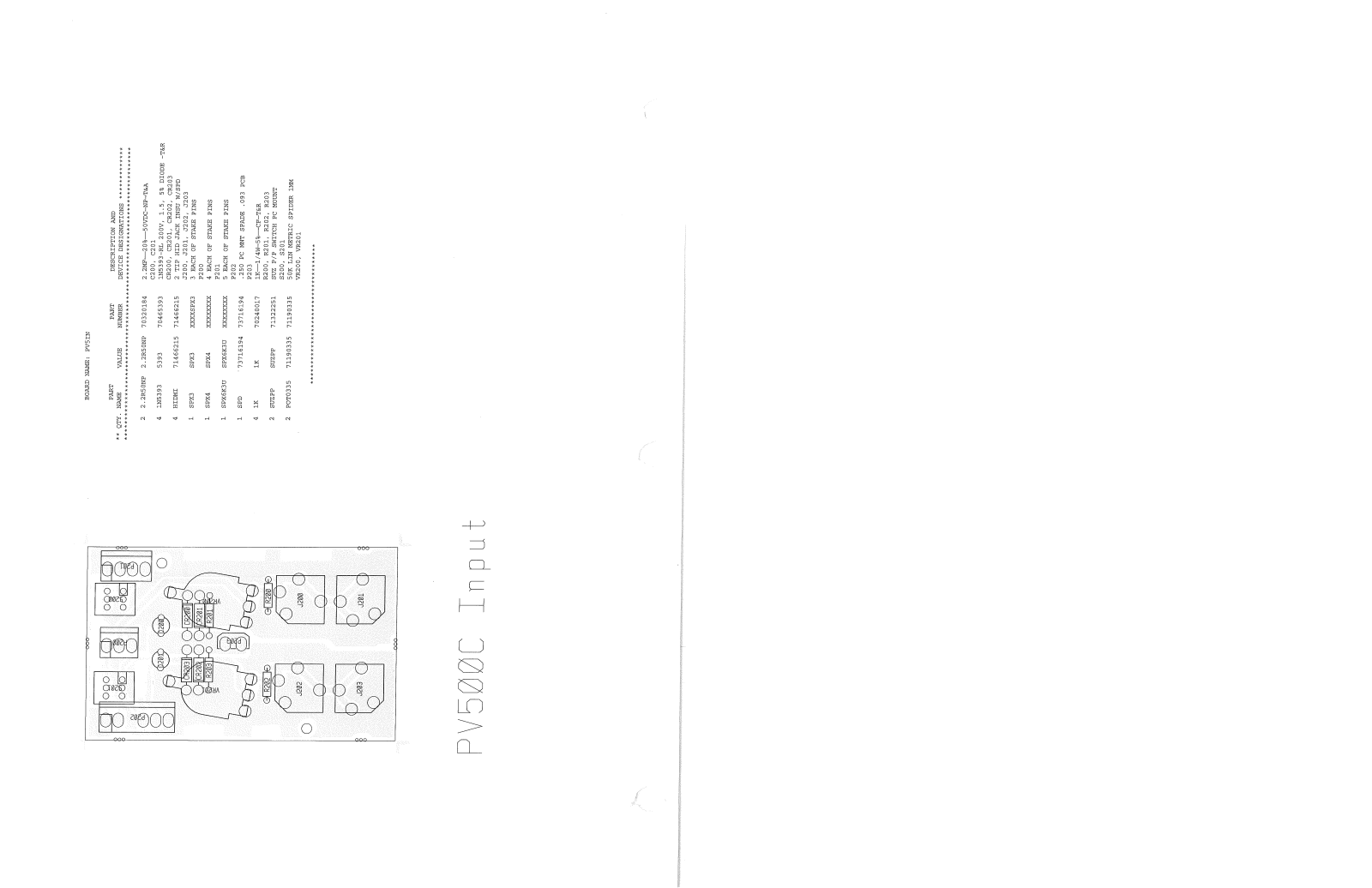 Peavey PV-500 Schematic