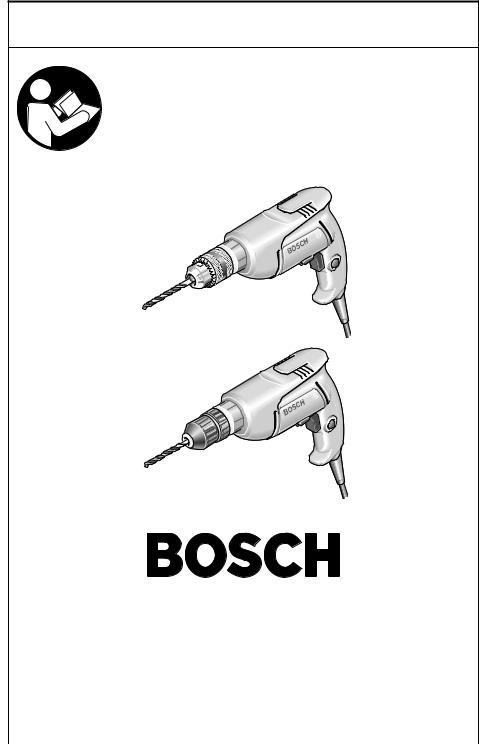Bosch 1005VSR, 1004VSR User Manual