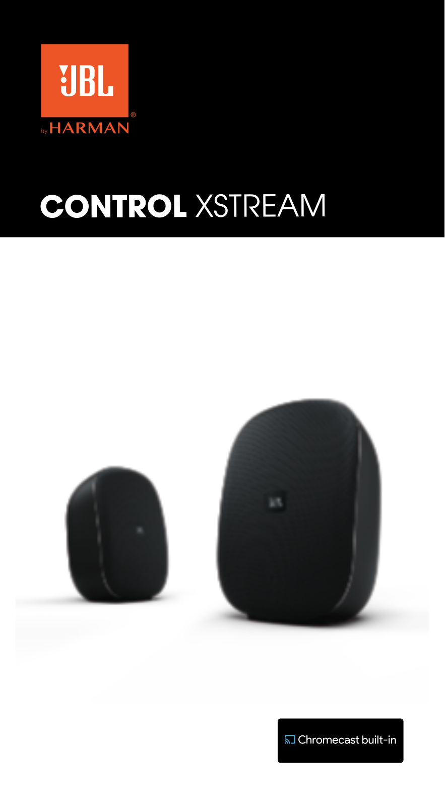 JBL CONTROL XSTREAM User Manual