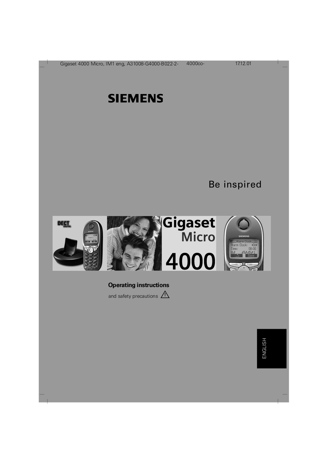 Siemens Gigaset 4000 User Manual
