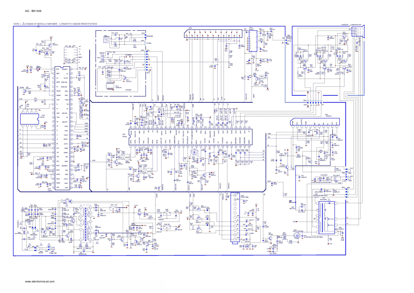 AG BK1426 Schematic