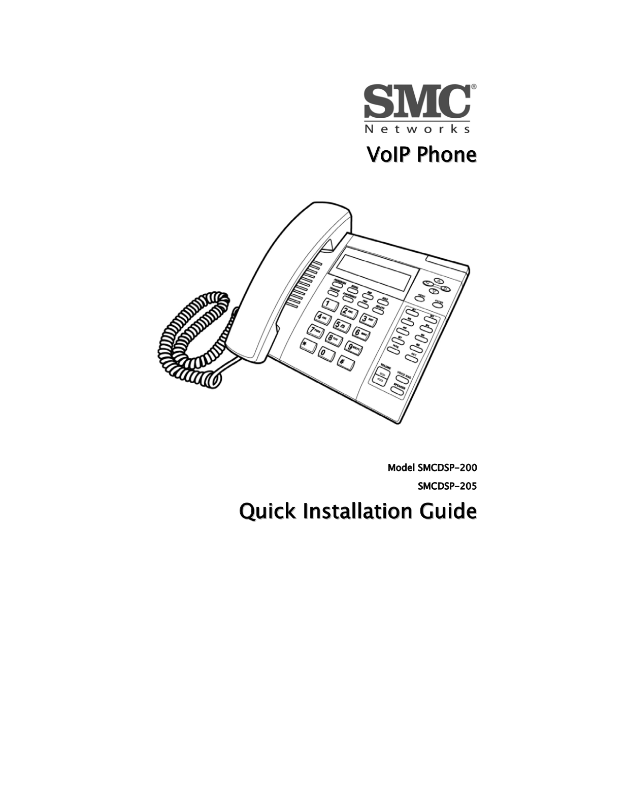 SMC Networks SMCDSP-200, SMCDSP-205 User Manual